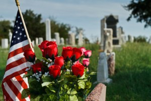 Memorial day cemetery